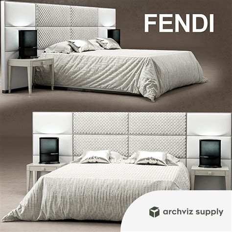 fendi casa regent bed|fendi casa sleeping furniture.